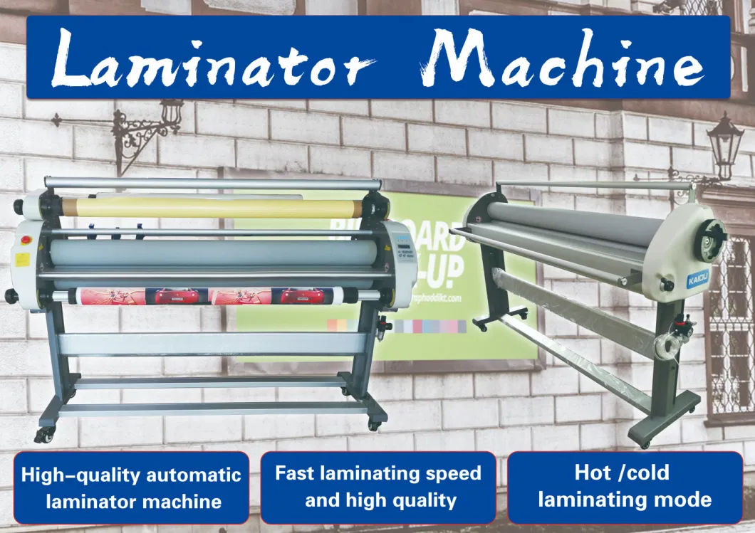 Automatic Hot & Cold Adhesive Vinyl Film Lamination Machine with Internal Infrared Industrial Pneumatic Machine